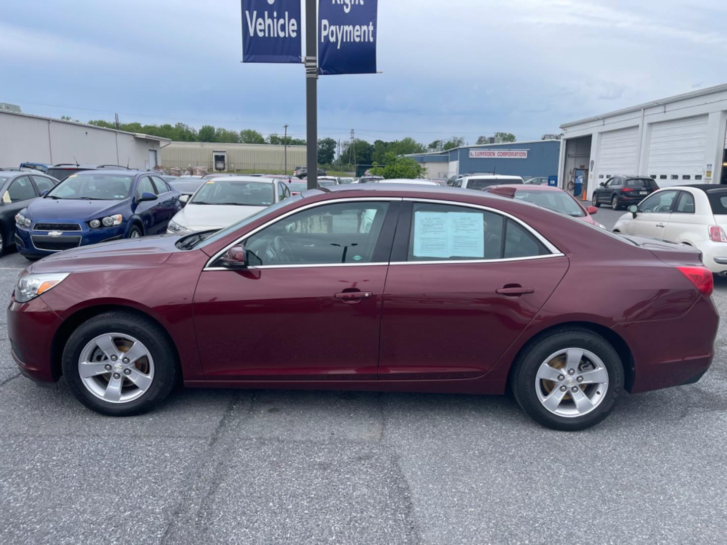 2016 RED Chevrolet Malibu Limited 1LT (1G11C5SA9GF) with an 2.5L L4 DOHC 16V engine, 6A transmission, located at 1254 Manheim Pike, Lancaster, PA, 17601, (717) 393-9133, 40.062870, -76.323273 - Photo#6